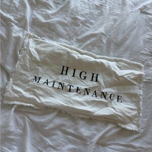 Linen/Cotton material pillow case